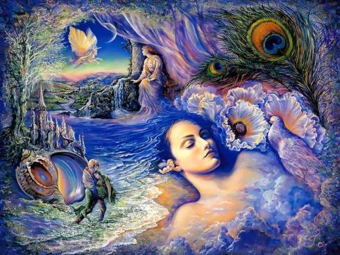 josephine-wall-fantasy-art-the-mermaid-oil